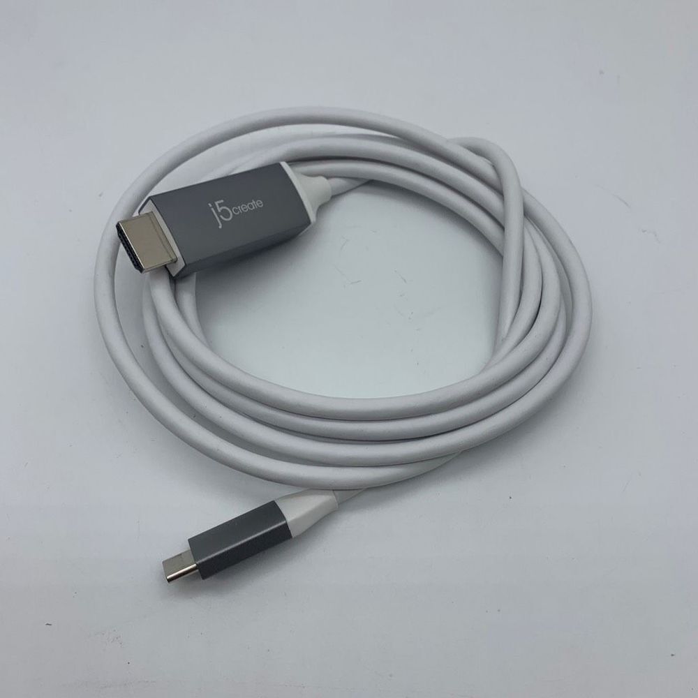 J5 Create USB-C to 4K HDMI Cable {MacBook/ iPad/ iPhone Pro to TV} Display Port‎